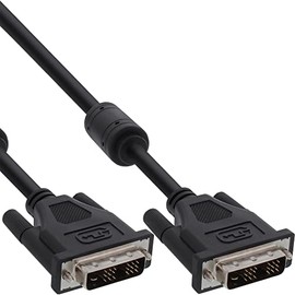 InLine® 17764 DVI – DVI Cable 3 m Black (Male/Male 3 m, Black)