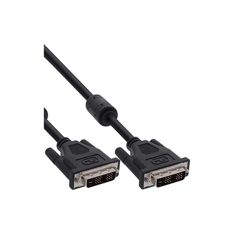 InLine® 17764 DVI – DVI Cable 3 m Black (Male/Male