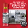 Magic Stainless Steel Cleaner Aerosol - 17 Ounce - Removes