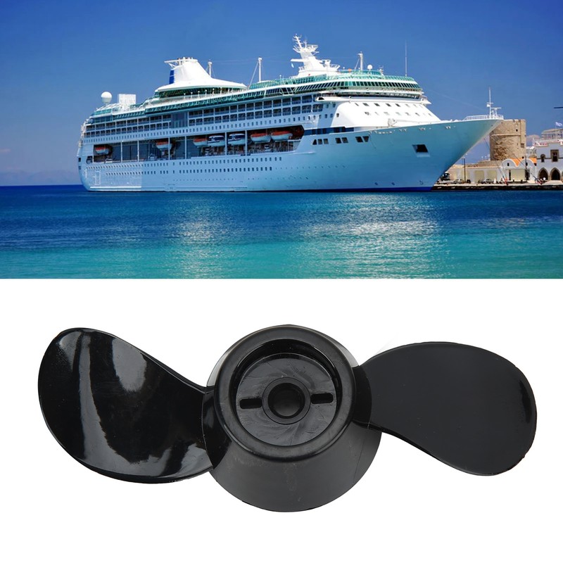 Propeller Thickened Plastic Durable 2 Blade Replacement Propeller for 12V