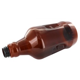 64 oz Amber Growler PET plastic - lid not included