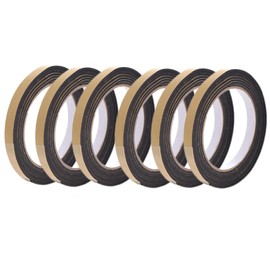 Leadigol 6 PCS Self-Adhesive Gap Sealing Tape, Waterproof Adhesive Sealing Tape Crack Sealing Tape Toilet Sink Repair Tape Gas Stove Gap Sealing Tape