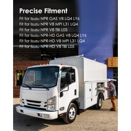 BOQNZN 8972414162 Vacuum Pump Pulley Compatible with 1995-2019 Isuzu NPR HD Gas V8 L96 LQ4 L31 LQ4 L05 L96 LQ4, Pulley Vacuum Pump Fits for G-Link G-Luxe