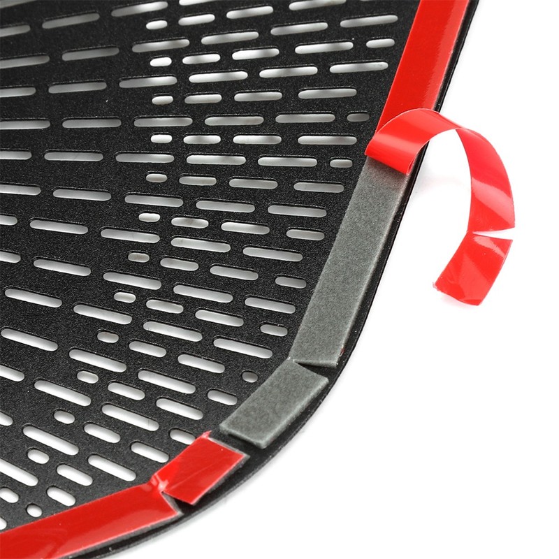 Aluminum Alloy Black Console Dashboard Speaker Cover Trim Fits for