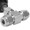 304 Stainless Steel Valve 2‑Way High Pressure Needle Flow Control