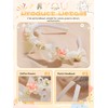 IYOU Blume Hochzeit Stirnband Elfenbein Bowknot Haarbänder Geburtstag Party Haarschmuck