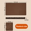 Silicone Coffee Mat with Tamping Station Compatible with Ninja Luxe