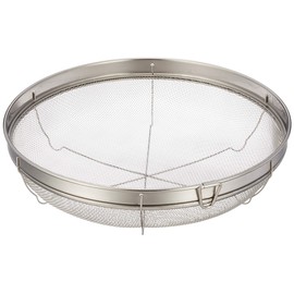 Wahei Freiz SUI-6025 Shallow Type Round Colander, 9.4 inches (24 cm), With Ring