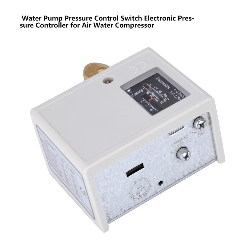 Water Pump Pressure Control Switch Electronic Pressure Controller for Air