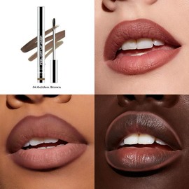 OLIBOLLA LIP LINER STAIN -Peel-Off Lip Liner Stain Masque, All Day &Night Lipliner all-day wear - Colour: 04.Golden Brown