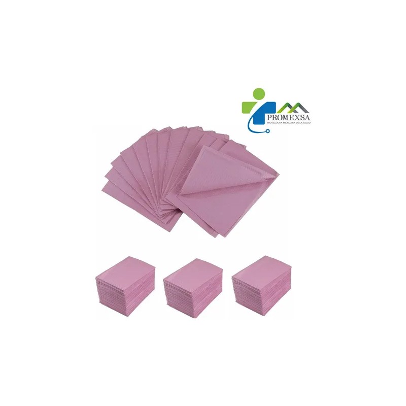 Baberos De Papel Campos Quirúrgicos Desechables Con 50 Pzas