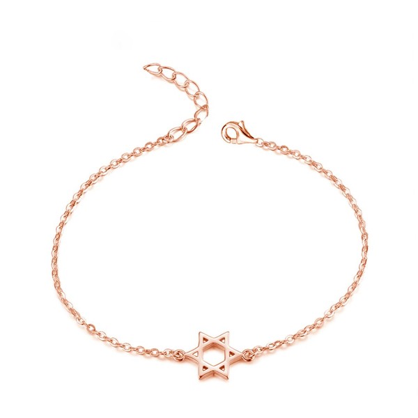 MANZHEN - Pulsera de oro y plata con diseño de