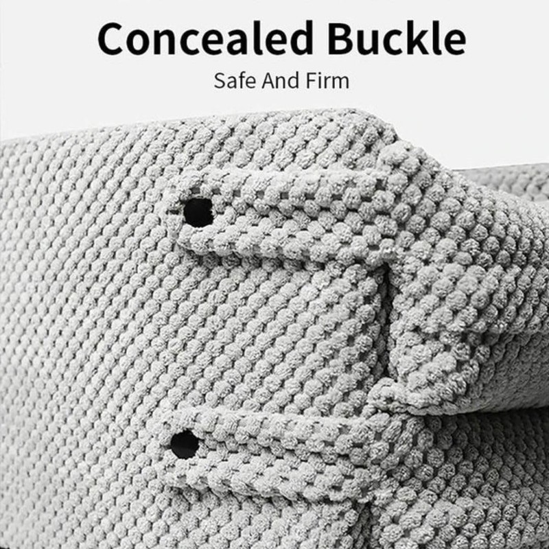 Generic Waggle Portable Pet Nonslip Car Seat with Seat Belt