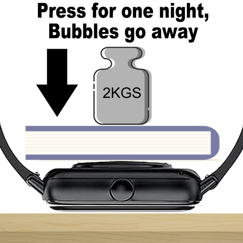 3D Screen protectors Compatible with IDW25 1.83” KALINCO Smart Watch,