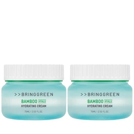 BRING GREEN Bamboo Hyalu Hydrating Cream Value Set (2 pack)