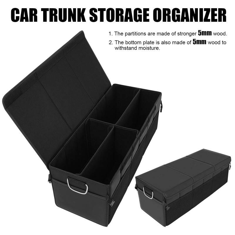 GOODFITMENT For Toyota 4Runner 84-2024 Trunk Cargo Organizer Folding Collapsible