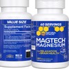 NATURAL STACKS- “MagTech Suplemento de Magnesio Complejo de Magnesio Quelado