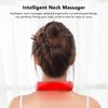 Electric Pulse Neck Massager 6 Modes 9 Strength Rechargeable Neck