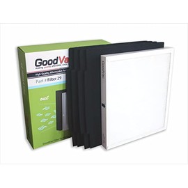 GOODVAC Replacement HEPA/Carbon Filter Bundle for Homedics Purifiers AF-10, AP-15, AR-10 Replaces AF-10FL, AP-15CRF, AF-15