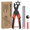 Diyife® Leather Hole Puncher, Full Set Punch Tool Kits for