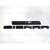 GMC Overlay 2PCS Gloss black Rear Sierra Elevation Emblem 2019-2023