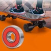 Alomejor Rodamiento de Rodillos de Patines 8 Piezas de Longboard