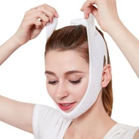 Face lifting band V line gout chin lifting massage / 얼굴 리프팅 밴드 브이 라인 통풍 턱 땡김이 마사지