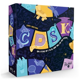 Randolph CDSK | Fun Trivia Party Game for Teens and Adults | Great for Game Nights and Large Groups | Two Player or Team Challenge | 2500+ Trivia Questions | Ages 14+ | 2 to 16 Players | 45 Minutes