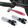 ZLXFT Bicycle crank puller, 2 pieces bicycle crank puller, square