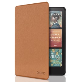 CoBak Case for 7" E-Readers - All New PU Leather Cover with Auto Sleep Wake Feature for E-Readers 2024 Released