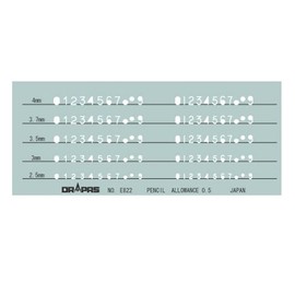 DraPaz Template Number Symbol 31-822