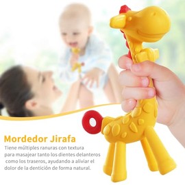 KOSMOX Mordedor para Bebé, Chupón para Fruta, Juguetes de Dentición, Cosas para Bebés 0 a 3 Meses
