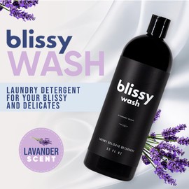 Plant Based Natural Laundry Detergent - Wool, Silk & Cashmere Detergent for Washing Machine - Naturally Scented with Lavender Oil - Silk Detergent, Cashmere Wash, Wool Shampoo - Silk Laundry Detergent
