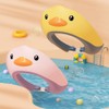 JAHEMU Baby Shower Cap Safe Shampoo Cap with Adjustable Ducklings
