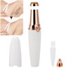 2 in 1 Electric Eyebrow Trimmer Lipstick Shape USB Rechargeable