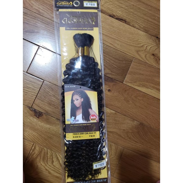 Cleopatra French JERRY CURL Bulk 18" COLOR F1B/30