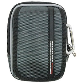 Bowken Club Pouch, Belt Clip Accessory Case with Reflective Lines, Black