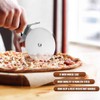 U Chef Rebanador de pizza de acero inoxidable | Cortador