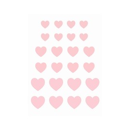 The Crème Shop Heart Shape Clear Skin Hydrocolloid Dark Spot Acne Patches - Infused with Salicylic Acid + Witch Hazel | Adhesive patches that fight pesky pimples. (72 Patches / 3 Sizes)