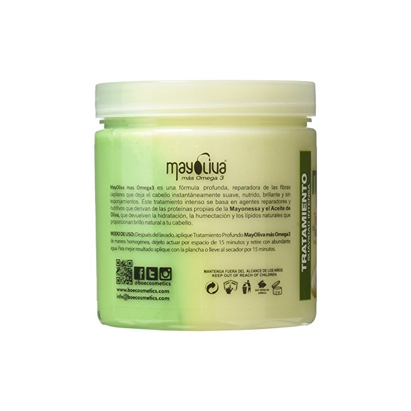 BOE Mayoliva Intensive Conditioning Therapy for Dry & Damaged Hair,