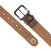 Carhartt Men's Casual Rugged Duck Canvas Belts, Carhartt Brown, 44