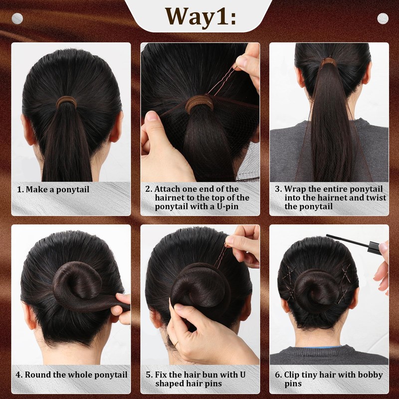 Dance Competition Must Haves Kit - 20pcs Invisible Hair Nets
