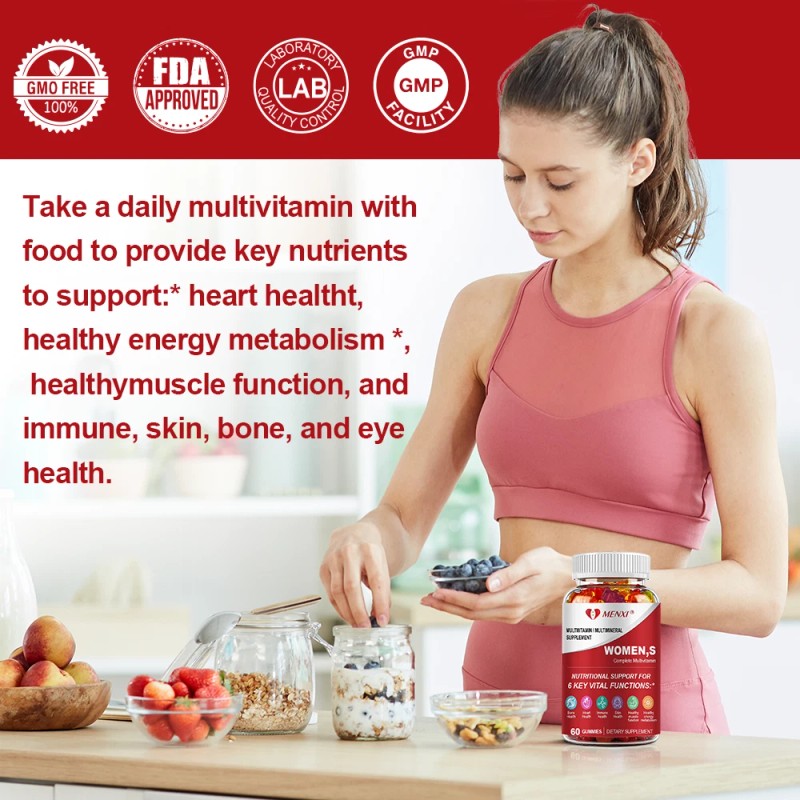MENXI Multivitamin for Women - Highest Potency Complete Daily +
