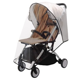 bemece Universal Rain Cover for Pushchairs, Buggies, Rain Cover, Good Air Circulation, Free from Harmful Substances