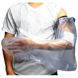 New loopless bath waterproof cover - children's long arm 54cm (PVC) - P2222