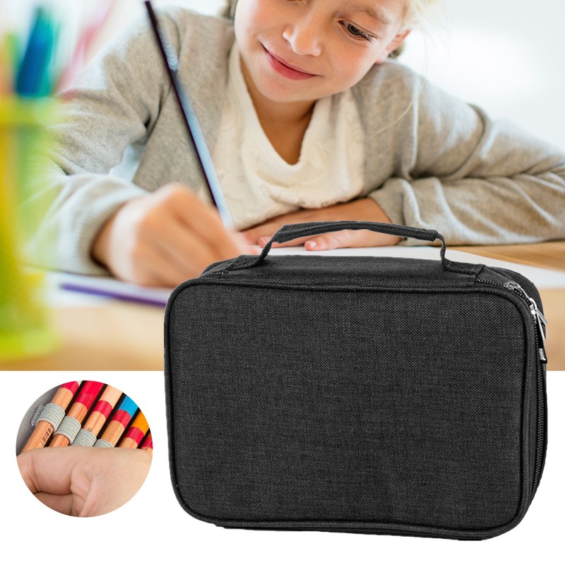 Pencil Case 72 Slot Large Capacity Waterproof Removable Portable Pen