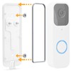 Blink Doorbell Backplate Replacement, Back Plate Part Compatible with Blink