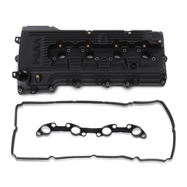LQI Engine Valve Cover w/Gasket Compatible with Toyota Tacoma 2005-2015/Fit Toyota 4Runner 2010 Black 11201-75055, 1120175055