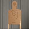 Shoot Steel Cardboard Targets Pack of 50, brown