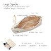 Bolsa de nailon para maquillaje, bolsa impermeable con bolsillo con